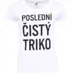 Dámské poslední čistý tričko