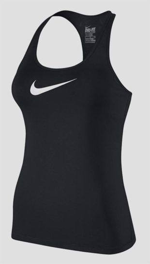 Černé fitness tílko Nike