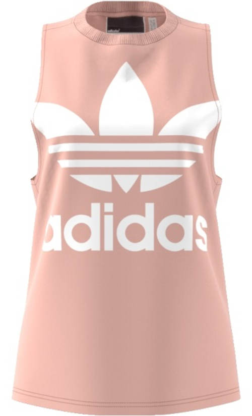 Růžové tílko Adidas s logem