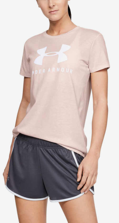 Béžové sportovní tričko Under Armour Graphic