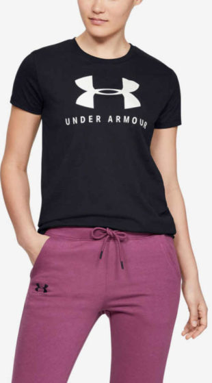 Černé sportovní tričko Under Armour Graphic