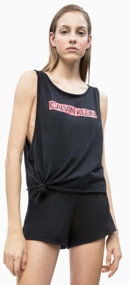 Černé dámské tílko Calvin Klein