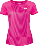 Dámské sportovní růžové tričko s krátkým rukávem na tenis